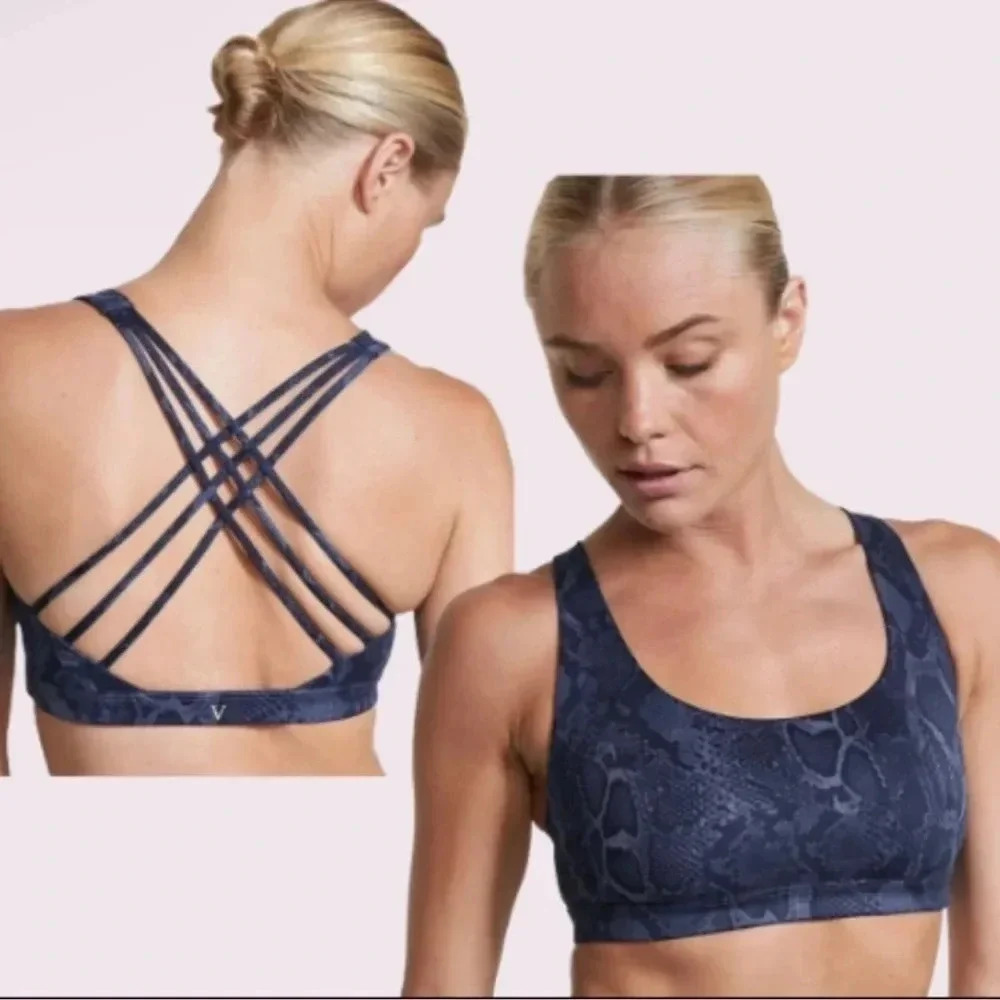 Victoria’s Secret “Flow On Point Legging & Strappy Back Sports Bra” Set - Picture 3 of 16